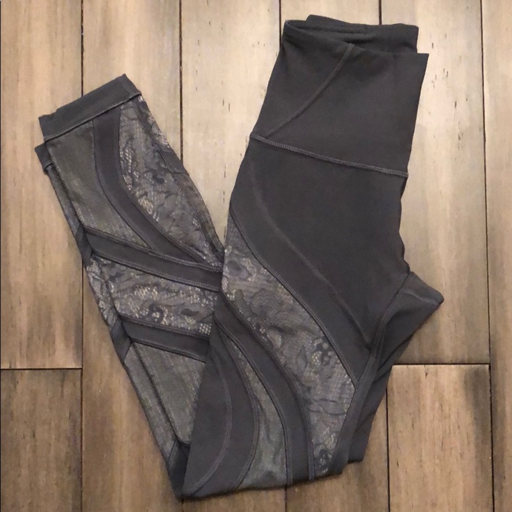 Lululemon Wunder Under High Rise Tight 25” Lace